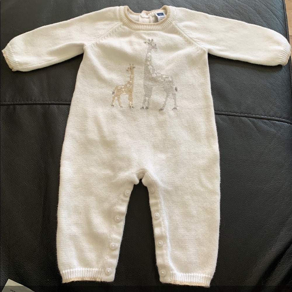 Janie and Jack Sweater Romper